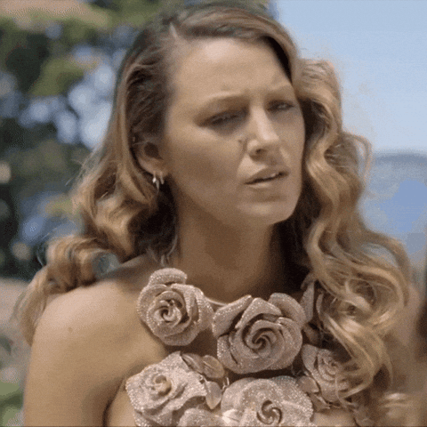 Excuse Me What GIF by Blake Lively Fan