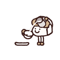 Coffee Mushroom Sticker by LINE FRIENDS