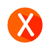 Orange Abc Sticker