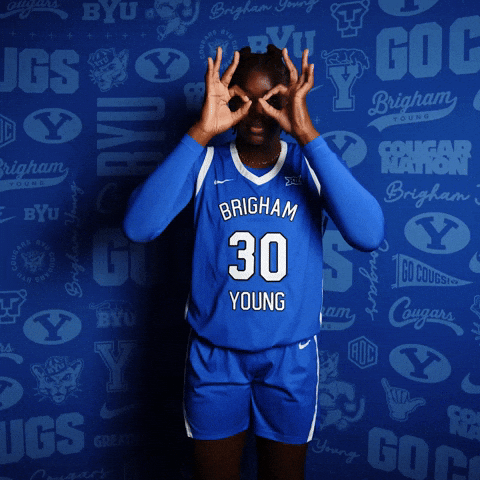 Byu Basketball GIF by BYU Cougars