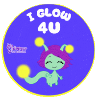 Valentines Day Love Sticker by ShimmertheGlowworm