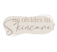 Skincare No Olvides Sticker