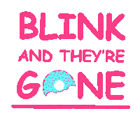 Donut Blinkie Sticker by Blinkie's Donuts