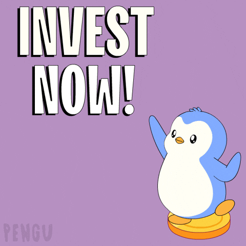 Penguin Invest GIF by Pudgy Penguins