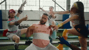 quarterback_bby dance cheerleader popstar spirit fingers GIF