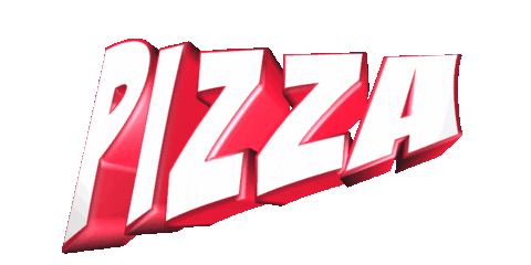 pizza text Sticker