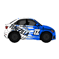 Car Racing Sticker by tunezilla
