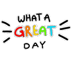 Happy Good Day Sticker