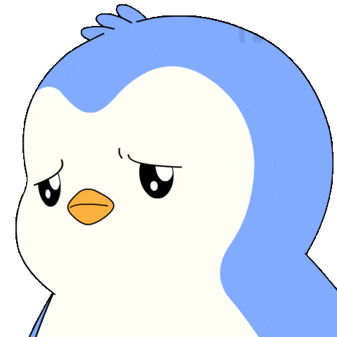 Sad Mood Sticker by Pudgy Penguins