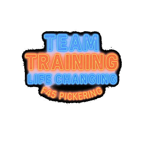 Team Training Life Changing Sticker by PickeringF45