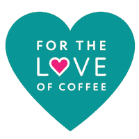 jamocha love heart coffee love heart Sticker