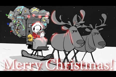 Merry Christmas GIF by CC0 Studios