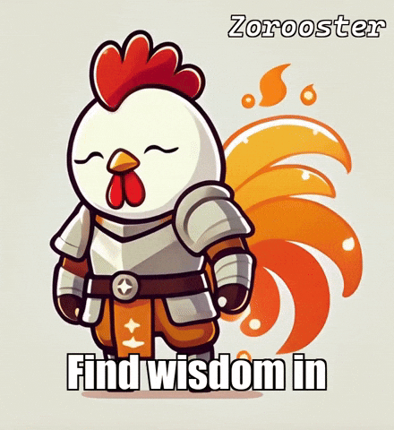 Wisdom Glow GIF by Zorooster