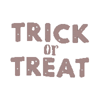 Trick Or Treat Pink Sticker by MissBeaut