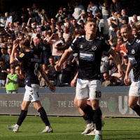 Come On Goal GIF by MillwallFC