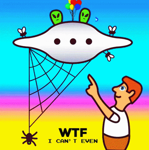 Aliens Wtf GIF by PEEKASSO