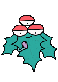 Christmas Sam Cotton Sticker
