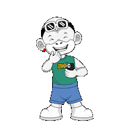 Laugh Lol Sticker by Zhot