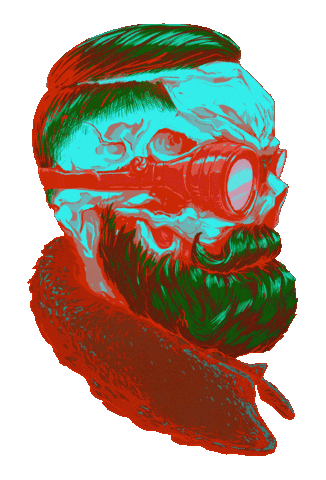 denisfirst giphyupload skull new music denis first Sticker