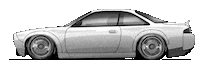 Sports Car Nissan Sticker