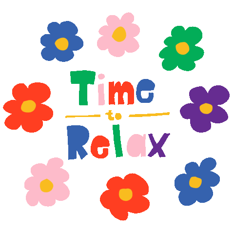 Flower Breathe Sticker