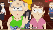 mr. herbert garrison flirting GIF by South Park 