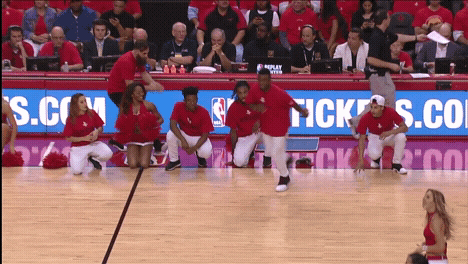 houston rockets dancing GIF by NBA