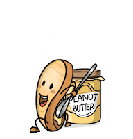 Peanut Butter Animation Sticker