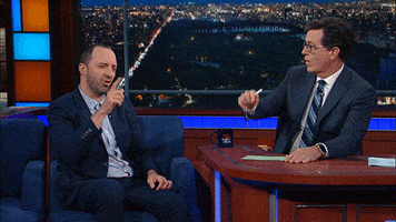 excited stephen colbert GIF by The Late Show With Stephen Colbert