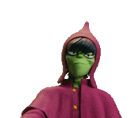 Murdoc Niccals 3D Sticker by Gorillaz