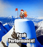 Peak Performance Mountains GIF by Zorooster