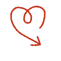Arrow Love Sticker
