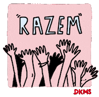 Rak Leukemia Sticker by DKMS – WE DELETE BLOOD CANCER