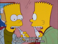 brushing bart simpson GIF
