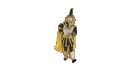 Blue And Gold College Sticker by UNCG