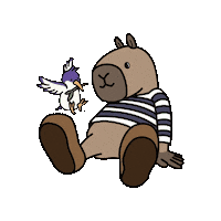 Capybara Sticker by LIKELION