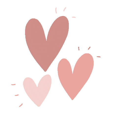 Love You Hearts Sticker