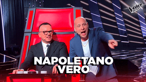 Napoletano Clementino GIF by The Voice of Italy