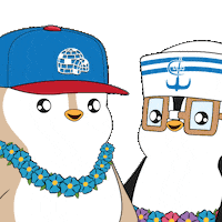 Best Friends Sticker by Pudgy Penguins