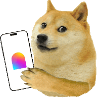 Doge Sticker by Normal Finance