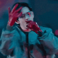 Kim Taehyung Mic Drop GIF