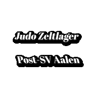 Judo Zeltlager Sticker by PostSV