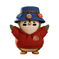 Happy Penguin Sticker by Zaddy
