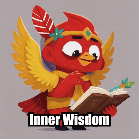 Inner Wisdom GIF by The Cardinal Virtue