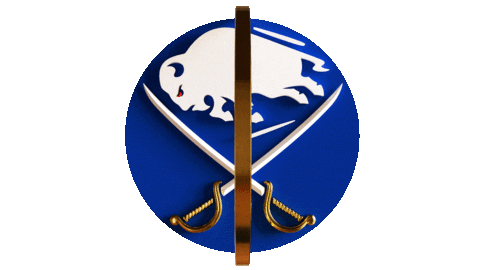 Swipe Up Royal Blue Sticker by Buffalo Sabres