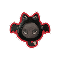 Cat Bat Sticker