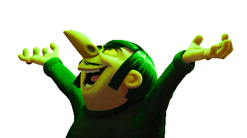 Laugh Villain Sticker by Smurfs Movie