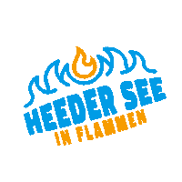 HeederSeeinFlammen heede heeder see heeder see in flammen Sticker