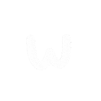 Letter W Sticker