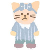 Cat ねこ Sticker